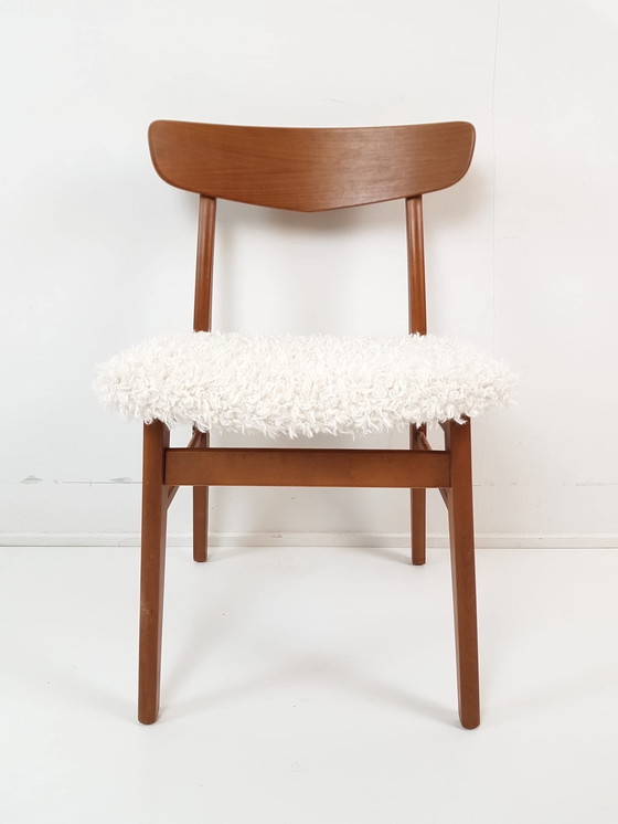 Image 1 of 4 Chaises de salle à manger vintage Danish Farstrup | New Upholstered Doodle