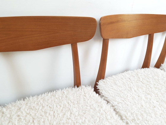 Image 1 of 4 Chaises de salle à manger vintage Danish Farstrup | New Upholstered Doodle