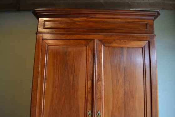 Image 1 of Armoire Louis Philippe en noyer