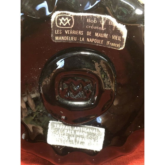 Image 1 of Vase Soniflore vintage de la verrerie de Maure Vieil Mandelieu La Napoule