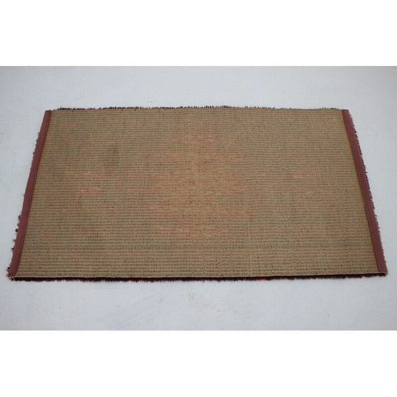 Image 1 of Tapis abstrait vintage en laine, Danemark 1970