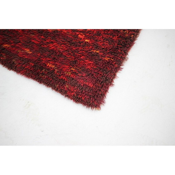 Image 1 of Tapis abstrait vintage en laine, Danemark 1970