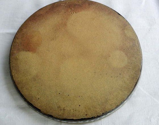 Image 1 of Poterie De La Vallée Noire : Deux Plats En Grès Émaillé