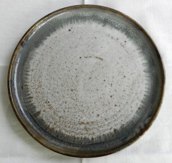Image 1 of Poterie De La Vallée Noire : Deux Plats En Grès Émaillé