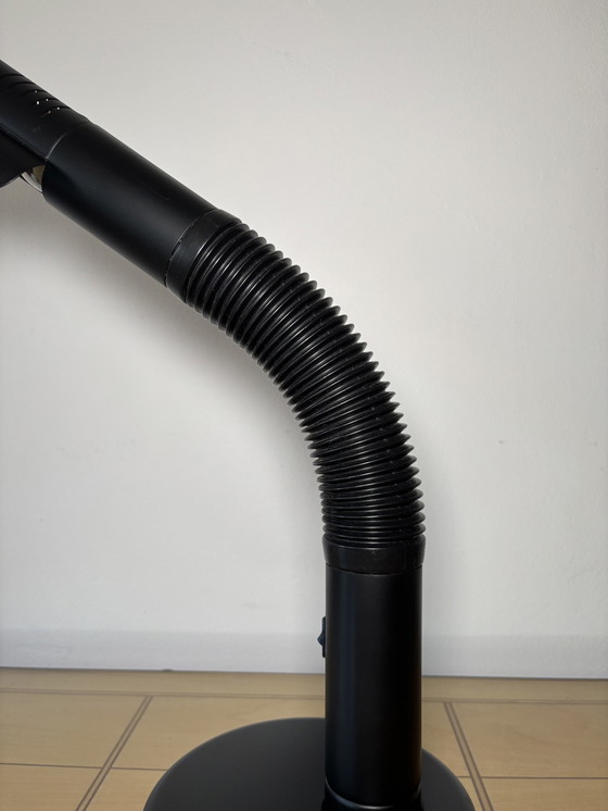 Image 1 of Targetti Sankey, Vintage Table Lamp, Italy, 70S, Space Age, Mid Century, Industrial Design, Gooseneck Lamp