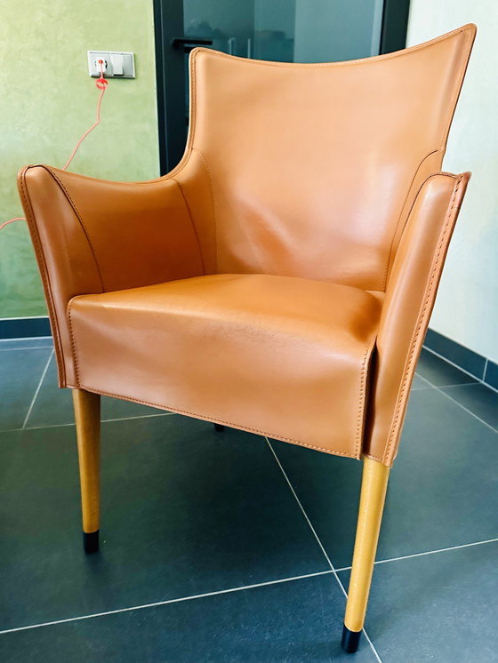 Image 1 of Giorgetti Giorgina Cuoio 50905 By Antonello Mosca Mini Armchairs