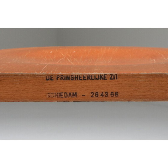 Image 1 of Chaises pliantes empilables en bois Mid Century 1950s