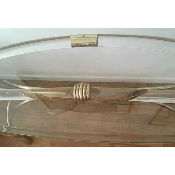 Image 1 of Console design italienne vintage 1970