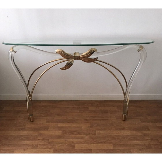 Image 1 of Console design italienne vintage 1970