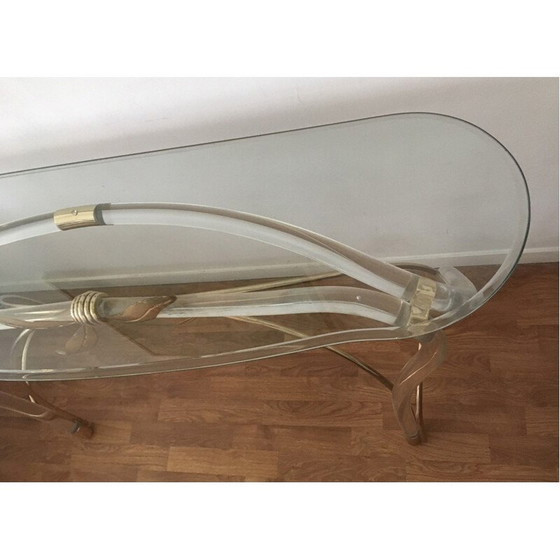 Image 1 of Console design italienne vintage 1970