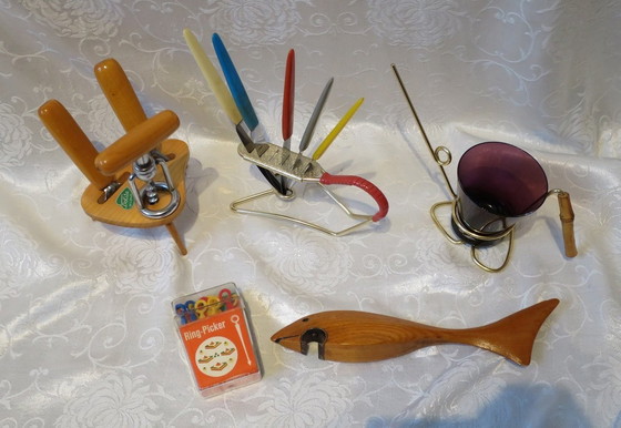 Image 1 of Mid Century Rockabillly Vintage Accessoires de minibar