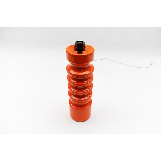 Image 1 of Lampadaire vintage en céramique orange, 1960