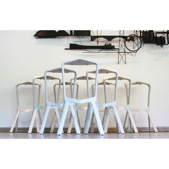 Image 1 of Paire de tabourets Miura vintage par Konstantin Gcric pour Plank, Italie