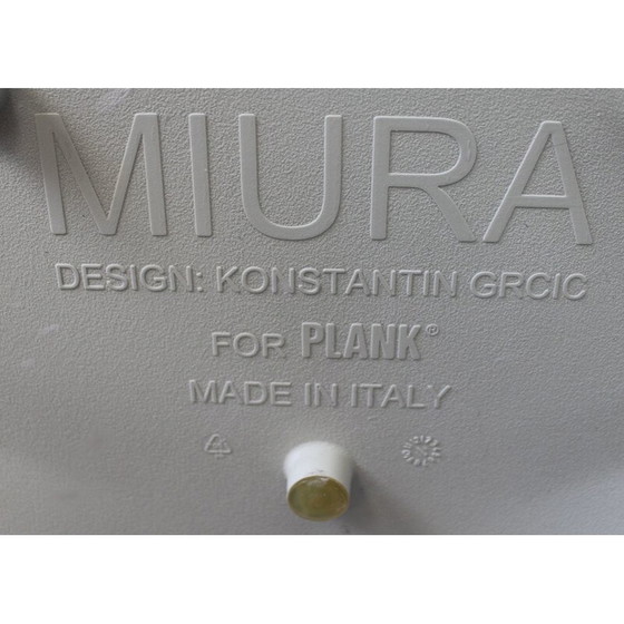 Image 1 of Paire de tabourets Miura vintage par Konstantin Gcric pour Plank, Italie