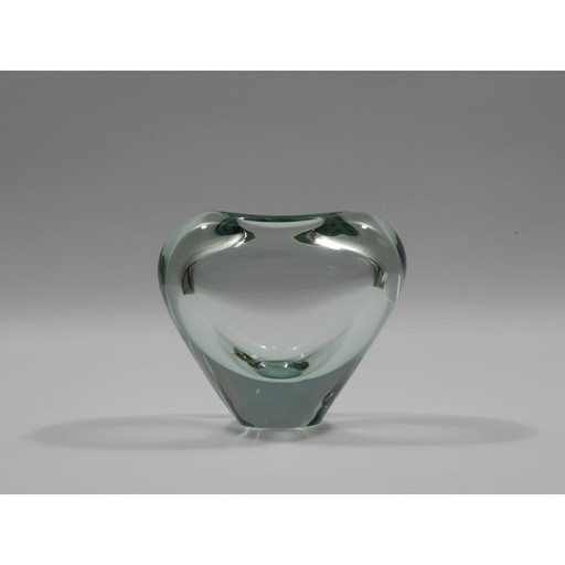 Vase Menuet vintage danois par Per Lütken pour Holmegaard, 1960