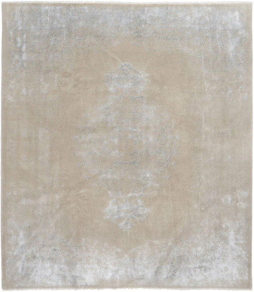 Designer Tapis Moderne Viscose Avec Brillant De Soie Pièce D'art 291 X 255 Cm