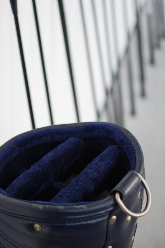 Image 1 of Vintage Yamaha Golf Set - Leather Bag With Complete 14-Club Collection