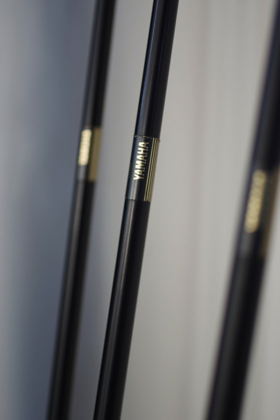 Image 1 of Vintage Yamaha Golf Set - Leather Bag With Complete 14-Club Collection