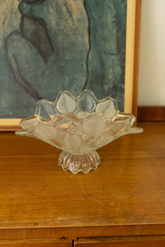 Image 1 of Coupe ovale en verre (fruits)