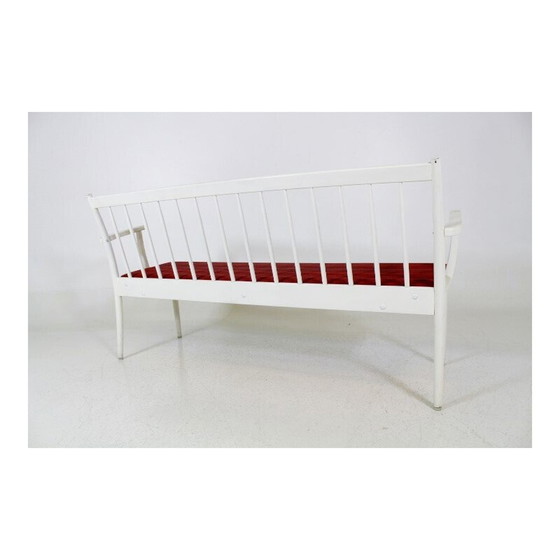 Image 1 of Banc vintage en hêtre "Pinnsoffa" par Edbysverken, Suède 1960