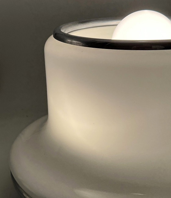 Image 1 of Grande Lampe À Poser Vintage • Attribué À Carlo Nason/Mazzega • Murano • Space Age • 1960