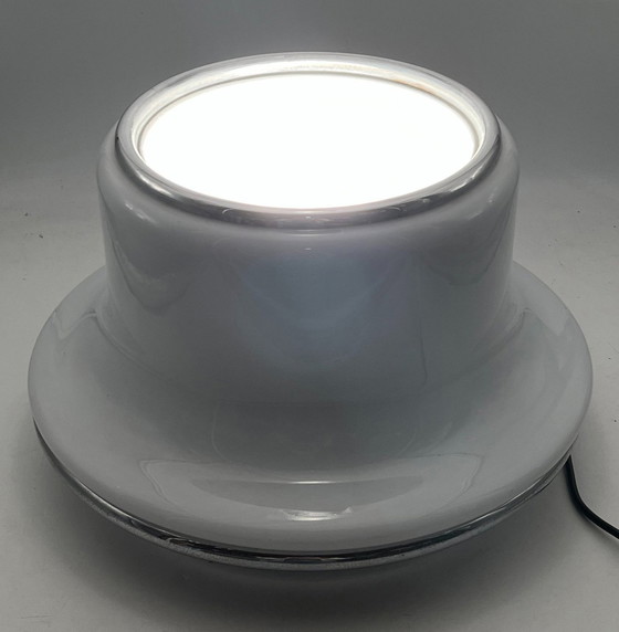 Image 1 of Grande Lampe À Poser Vintage • Attribué À Carlo Nason/Mazzega • Murano • Space Age • 1960