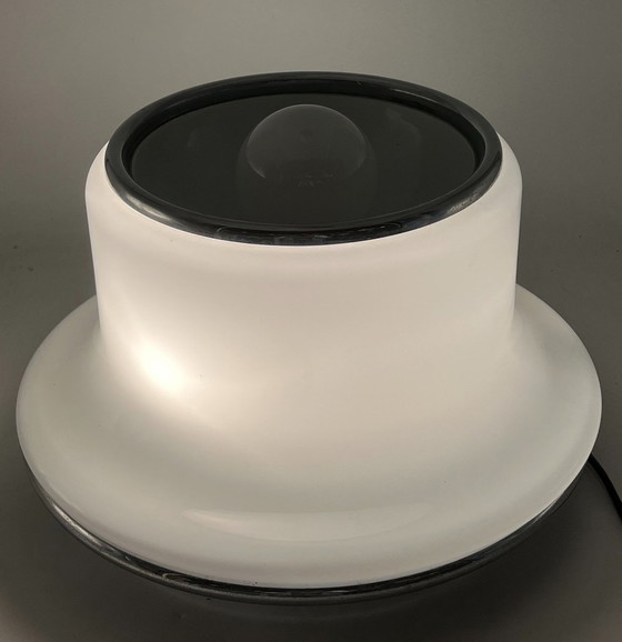 Image 1 of Grande Lampe À Poser Vintage • Attribué À Carlo Nason/Mazzega • Murano • Space Age • 1960