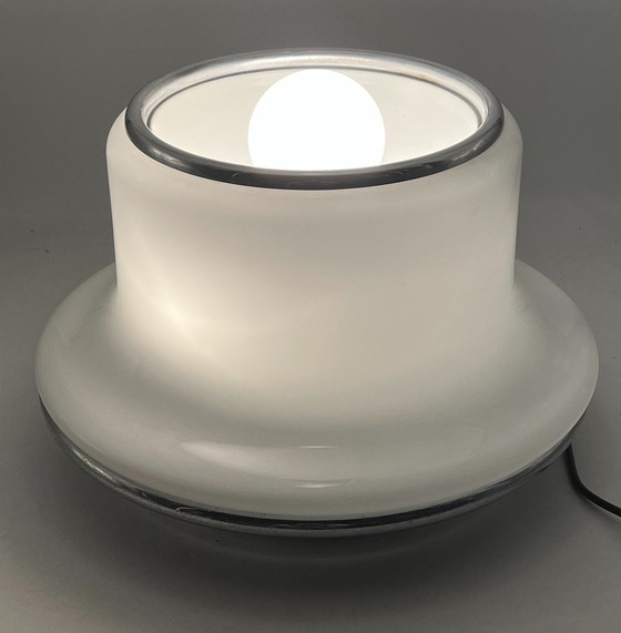 Image 1 of Grande Lampe À Poser Vintage • Attribué À Carlo Nason/Mazzega • Murano • Space Age • 1960