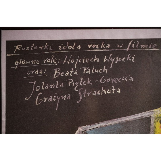 Image 1 of Affiche vintage de film "John L. death" par A. Pągowski, Pologne 1987