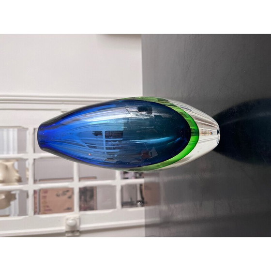Image 1 of Vase italien vintage de Flavio Poli, 1960