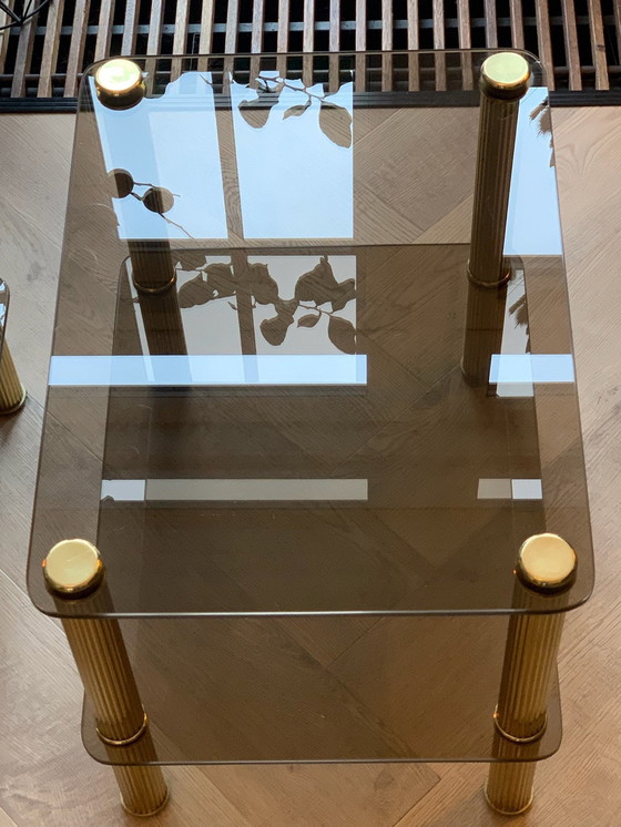 Image 1 of 2X Tables d'appoint Hollywood Regency