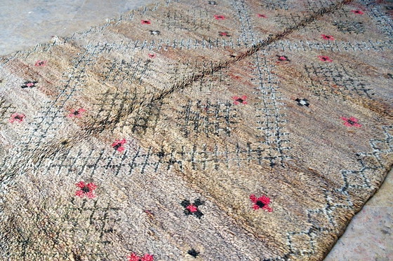 Image 1 of Tapis marocain vintage Marmoucha 303 x 184 cm
