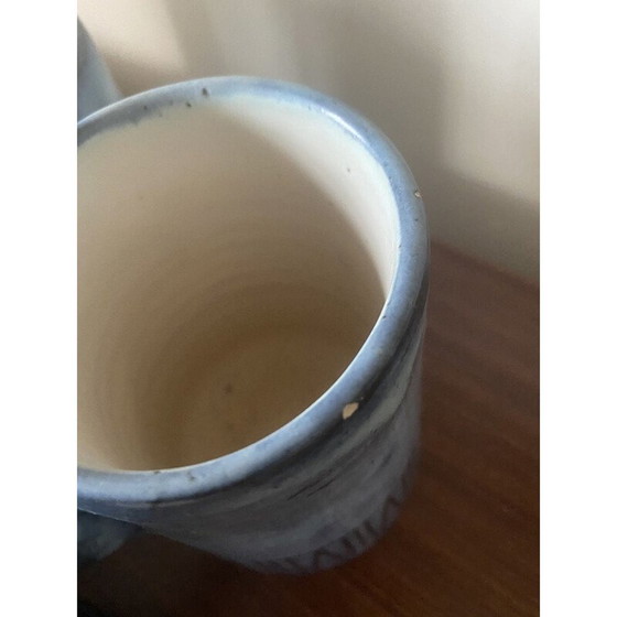 Image 1 of Ensemble de 6 mugs vintage de Jacques Pouchain pour l'Atelier Dieulefit, 1950
