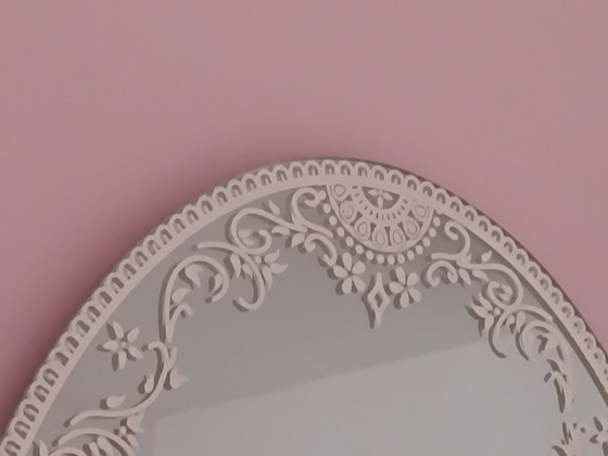 Image 1 of Miroir Ovale Sans Cadre 