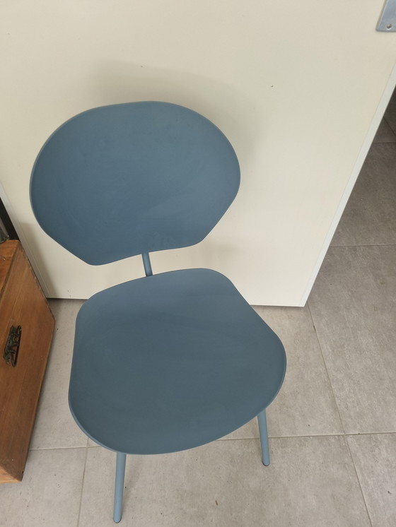 Image 1 of 2x Zuiver Ocean Chair bleu