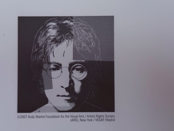 Image 1 of Andy Warhol : "John Lennon, 1985-1986". ©2007 Fondation Andy Warhol pour les arts visuels, New York.