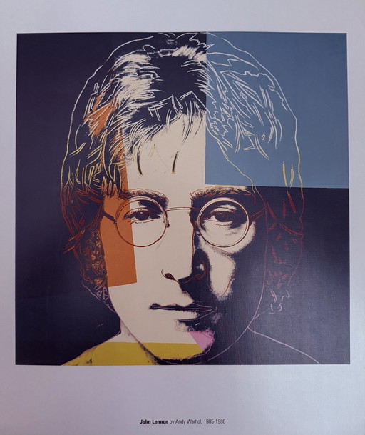 Andy Warhol : "John Lennon, 1985-1986". ©2007 Fondation Andy Warhol pour les arts visuels, New York.