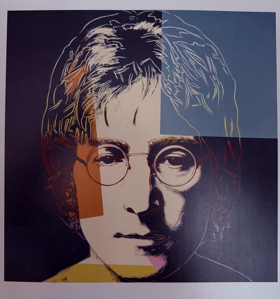 Image 1 of Andy Warhol : "John Lennon, 1985-1986". ©2007 Fondation Andy Warhol pour les arts visuels, New York.