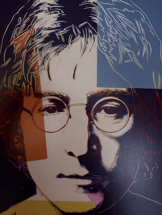 Image 1 of Andy Warhol : "John Lennon, 1985-1986". ©2007 Fondation Andy Warhol pour les arts visuels, New York.