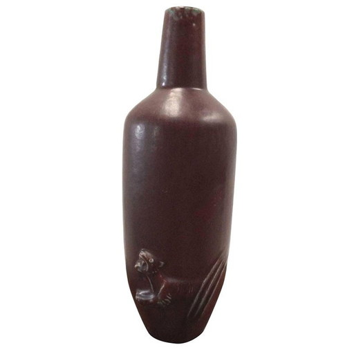 Vase vintage en grès pour Royal Copenhagen, années 1930