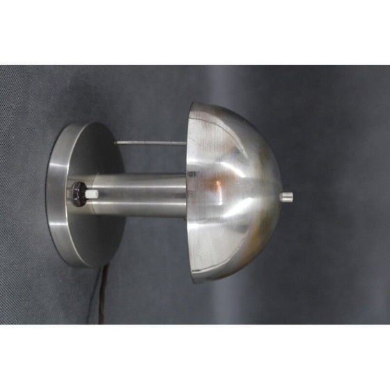 Image 1 of Lampe de table vintage Bauhaus à champignon, Tchécoslovaquie 1930