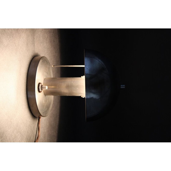 Image 1 of Lampe de table vintage Bauhaus à champignon, Tchécoslovaquie 1930