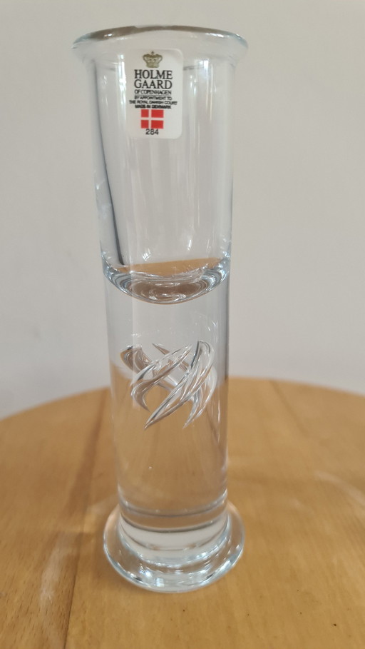 2 verres à boire design de Per Lutken pour Holmegaard.