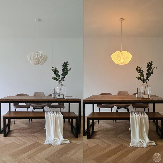 Image 1 of Aladdin 50 cm blanc [Danielle Origami Lamp]