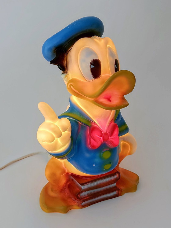 Image 1 of Lampe à poser Donald Duck Heico Allemagne