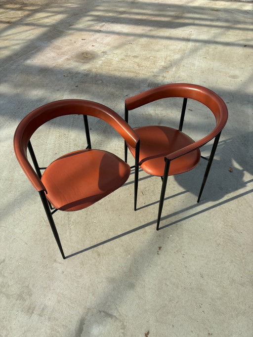 2x Arrben Italy Chaise de salle à manger