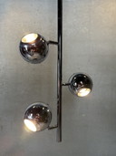 Lampe 'Eyeball' vintage de l'ère spatiale - Chrome
