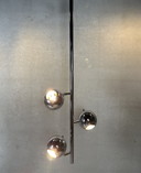 Lampe 'Eyeball' vintage de l'ère spatiale - Chrome