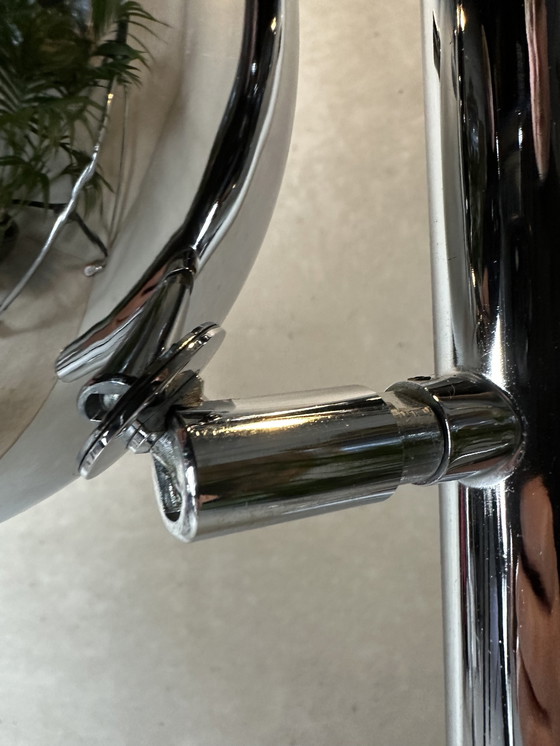 Image 1 of Lampe 'Eyeball' vintage de l'ère spatiale - Chrome