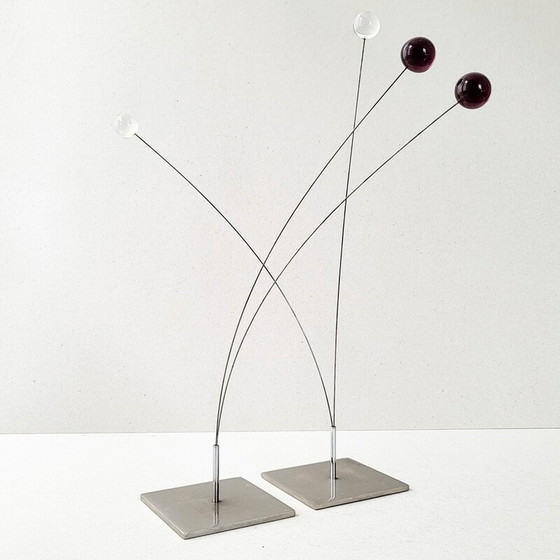Image 1 of Paire de tables mobiles vintage, 1970